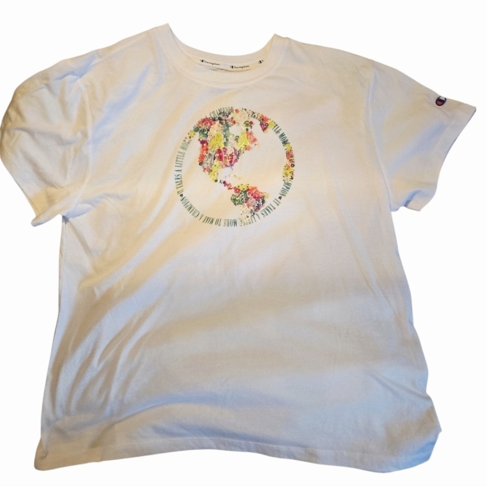 Champion T-shirt 'It Takes A Little More To Make A Champion' Size XL NWT